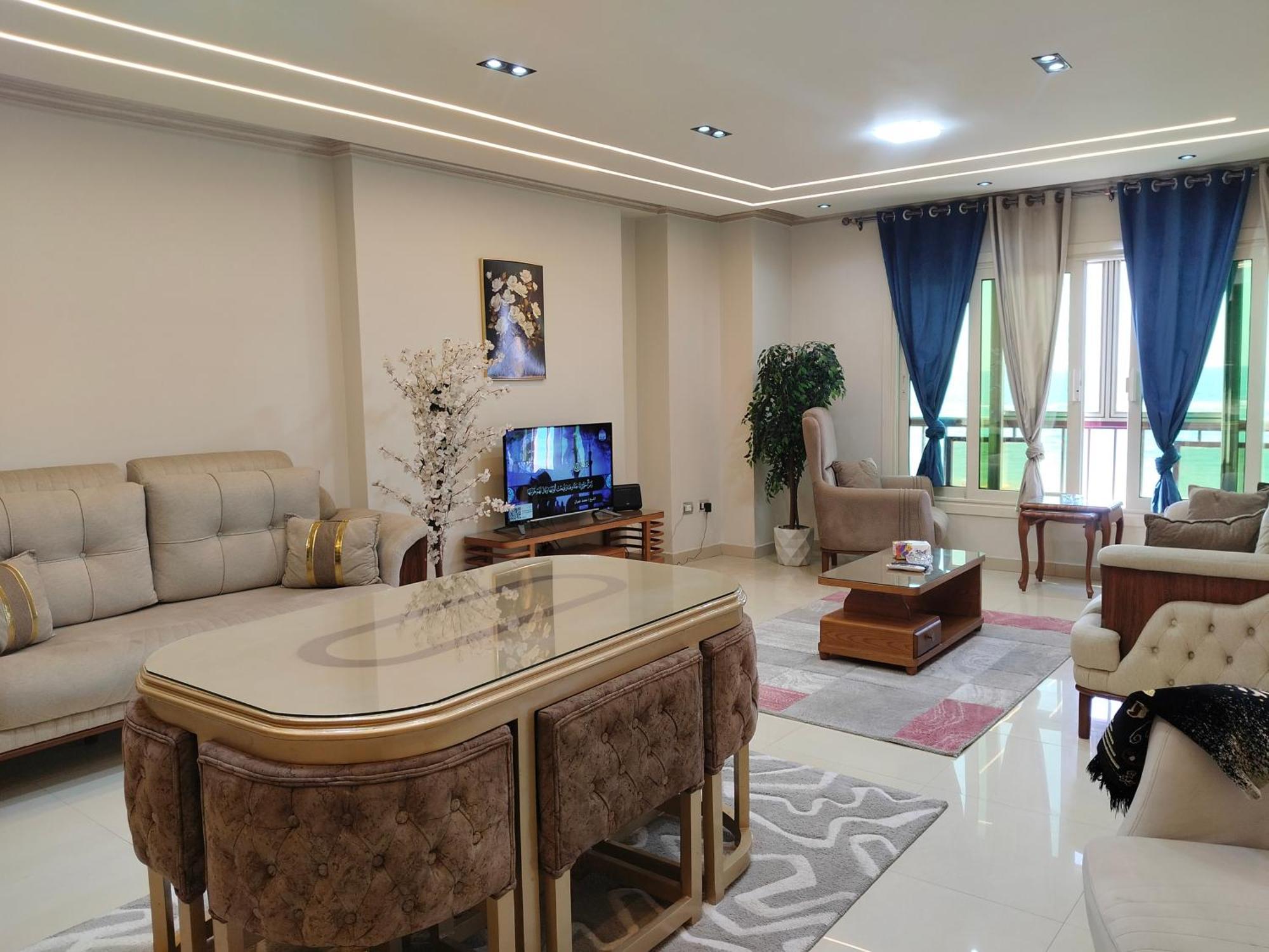 Asafra Luxury With Charming Sea View Apartment Alexandria
